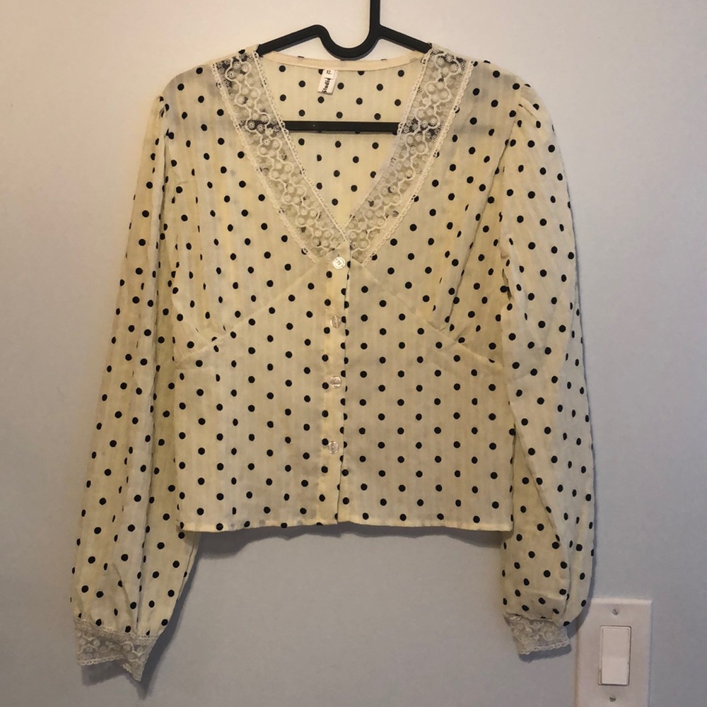 brand new chiffon blouse
